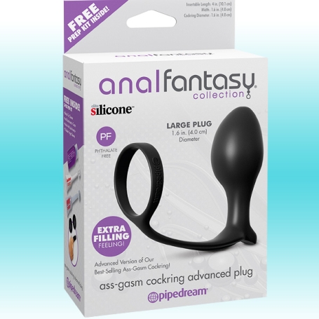 Пробка с кольцом Ass-Gasm