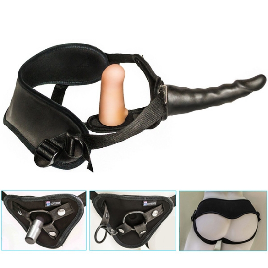 Страпон с 2 насадками Woman Strap 6,5"