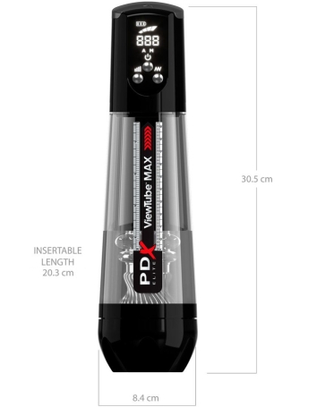 Автоматический мастурбатор помпа PDX ViewTube Max View