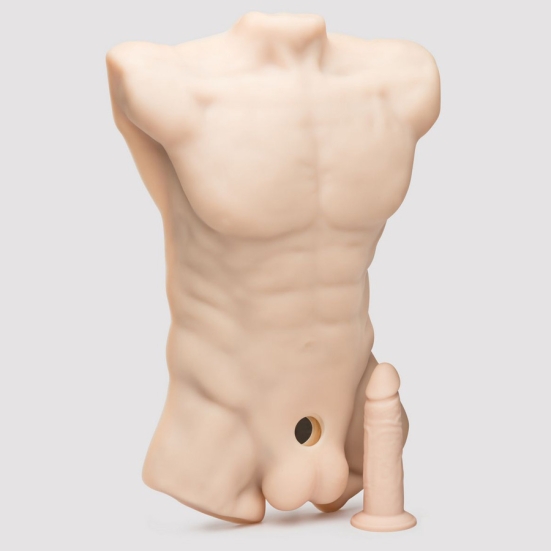 Фаллос с торсом SILEXD Apollo L 7"