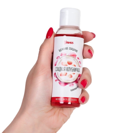 Массажное масло для поцелуев Yovee ToyFa