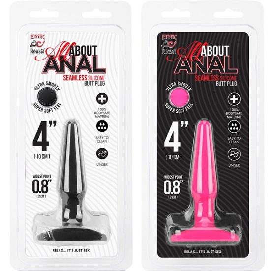Пробка Anal Seamless 4" Erotic Fantasy